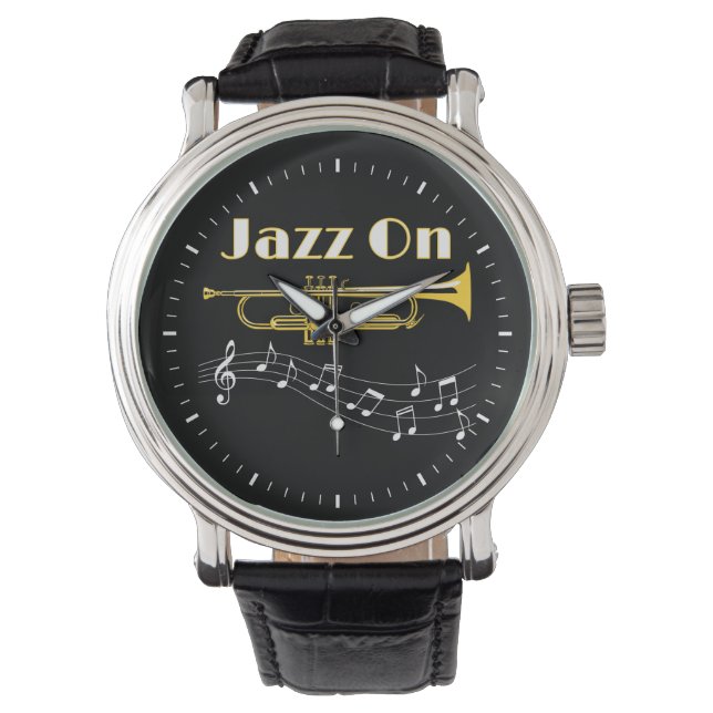Montre Jazz musicien sur Trumpet Player (devant)