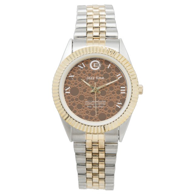 Montre Jazz Watch-Chocolate Dial (devant)