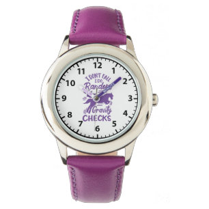 Montre "Je ne tombe pas, je fais des contrôles aléatoires