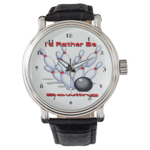 Montre Je Préférerais Être À Bowling Watch