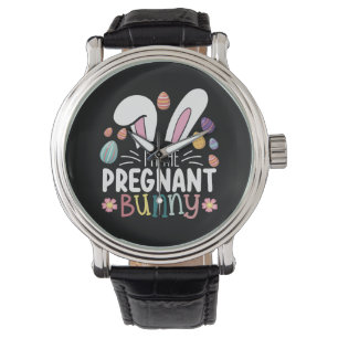 Montre Je suis la maman lapin enceinte Pâques famille ten