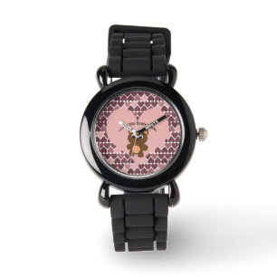 Montre Je t'aime beaucoup, fais attention ! Arrière - pla