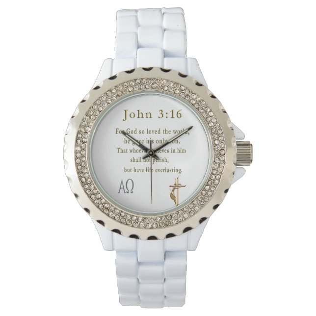 Montre Jean 3:16 (devant)