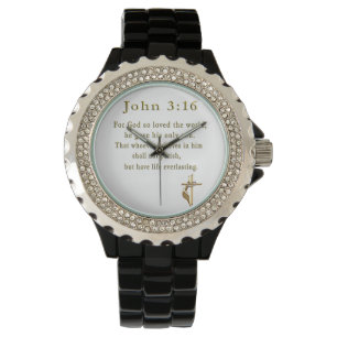 Montre Jean 3:16 cadeaux chrétiens