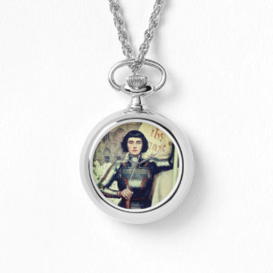 Montre Jeanne d'Arc (illustration Albert Lynch)