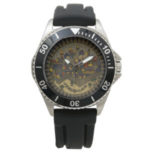 Montre Jérusalem en céramique