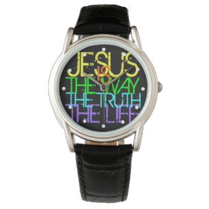 Montre Jésus est la Voie, les hommes chrétiens
