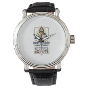 Montre Jésus Langues de la Bible Hébreu Grec Chemise de