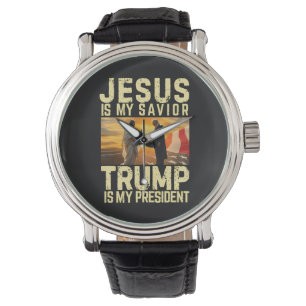 Montre Jésus Trump - Jésus est mon Seigneur Sauveur