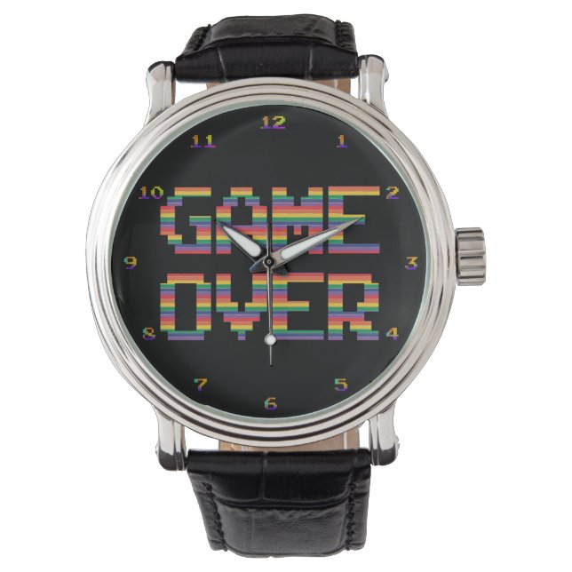 Montre Jeu d'arcade classique très amusant sur Wrist Watc (devant)