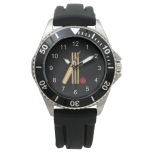 Montre Jeu de cricket, chauve-souris et balle bracelet