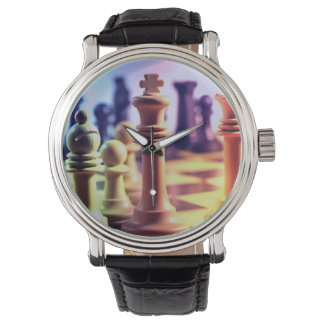 Montre Jeu d'échecs