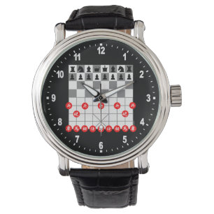 Montre Jeu d'échecs