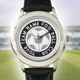 Montre Jeune fan de football ou supporter de football