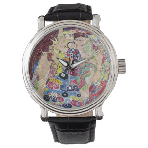 Montre Jeune fille (Vierge), Gustav Klimt, Art nouveau vi