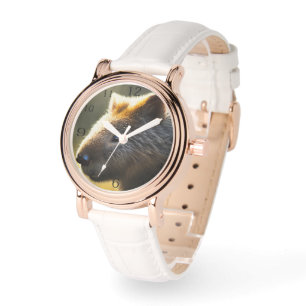 Montre Jeune wombat australien, miroir compact