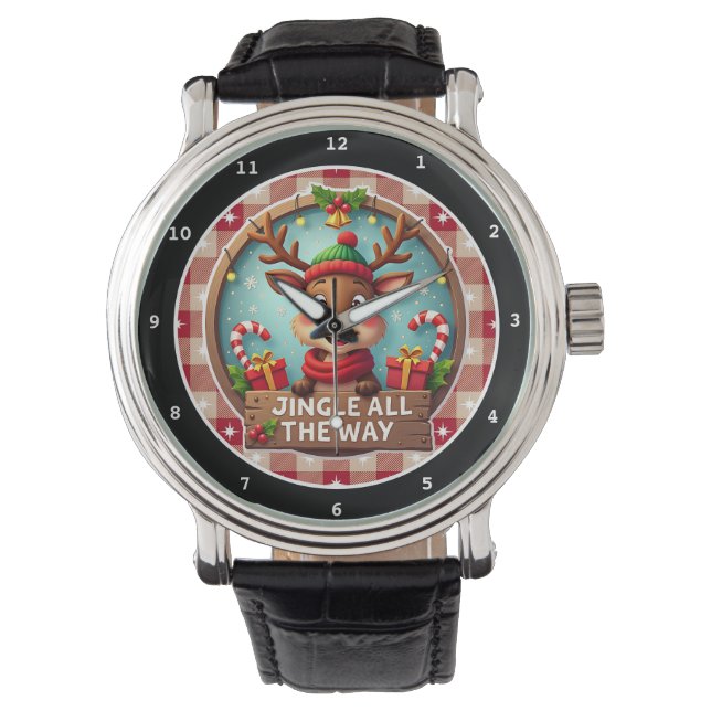 Montre Jingle All The Way Reindeer  (devant)