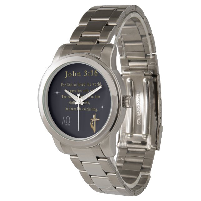 Montre John 3:16 (Incliné)