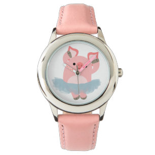 Montre Joli Cartoon Ballerina Pig Watch
