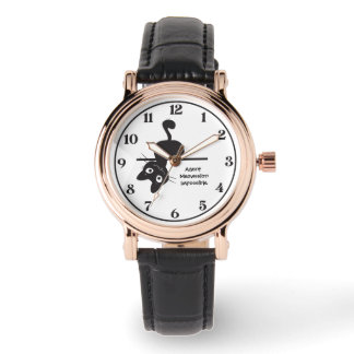 Montre Joli Chat, Vilain Chat, Agent Meowssion Impossible