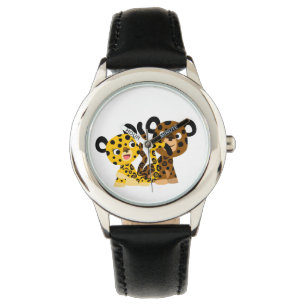 Montre Joli dessin animé Jaguars Watch