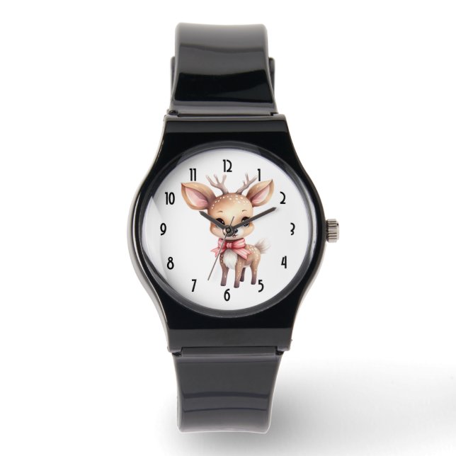 Montre Joli renne de Noël (Recto)