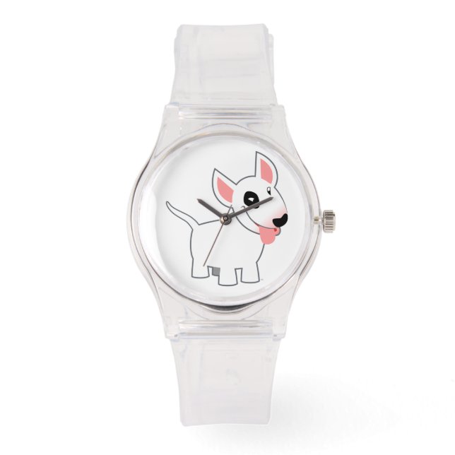Montre Jolie Cartoon Bull Terrier Watch (Recto)