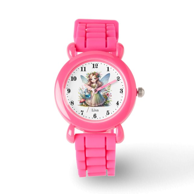 Montre Jolie fée ajouter nom filles Regarder (Recto)