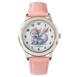 Montre Jolie fille dragon ajouter nom