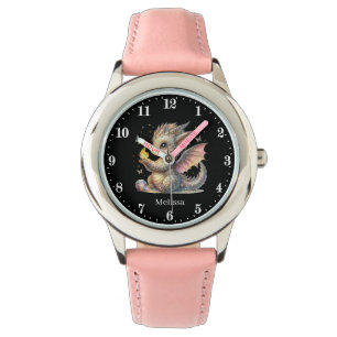 Montre Jolie fille dragon ajouter nom