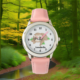 Montre Jolie paresse ajouter nom filles