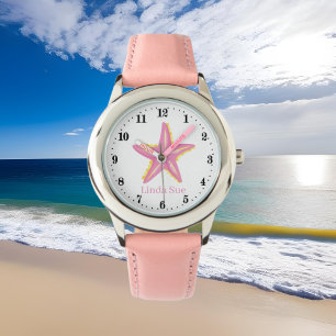 Montre jolie plage starfish ajouter nom
