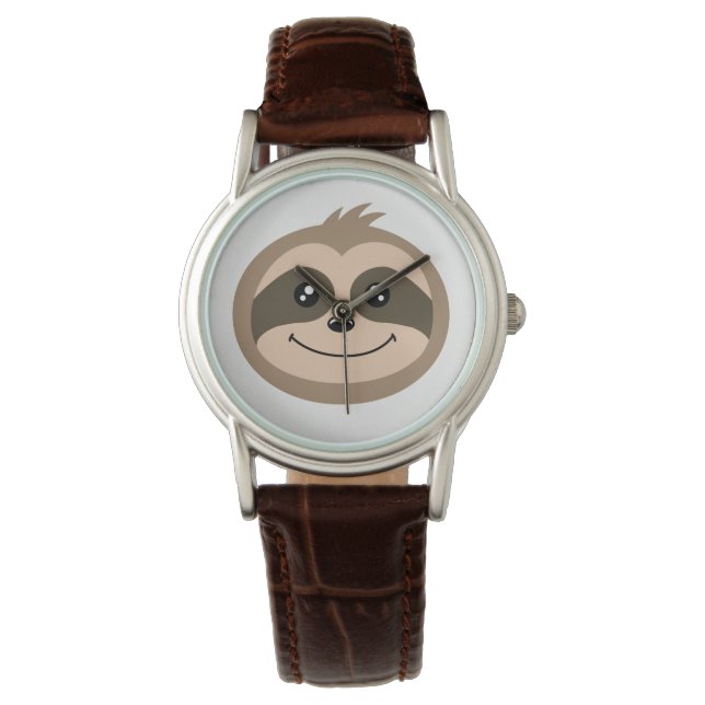 Montre Jolie Sloth Face Watch (devant)