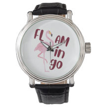 Jouer Flamant rose rose Typographie Art