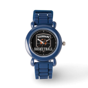 Montre Joueur de basket-ball personnalisé NOM Équipe de b