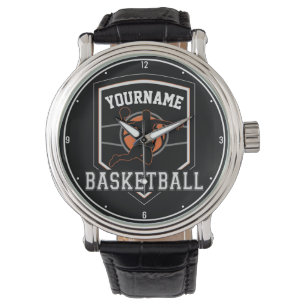 Montre Joueur de basket-ball personnalisé NOM Équipe de b
