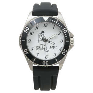 Montre Joueur de cricket Sport Athlète Bowler Jeux