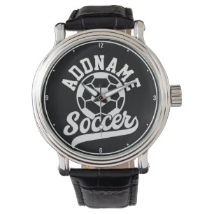 Montre Joueur de football AJOUTER LE NOM Équipe de footba