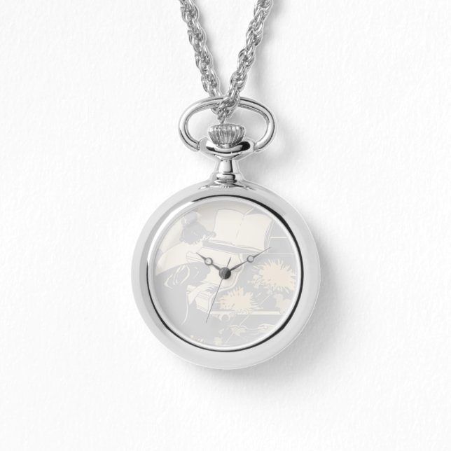 Montre Joueur de piano élégant (Recto)