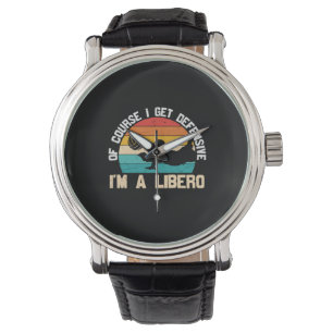 Montre Joueur de Volleyball Je Suis Un Libero