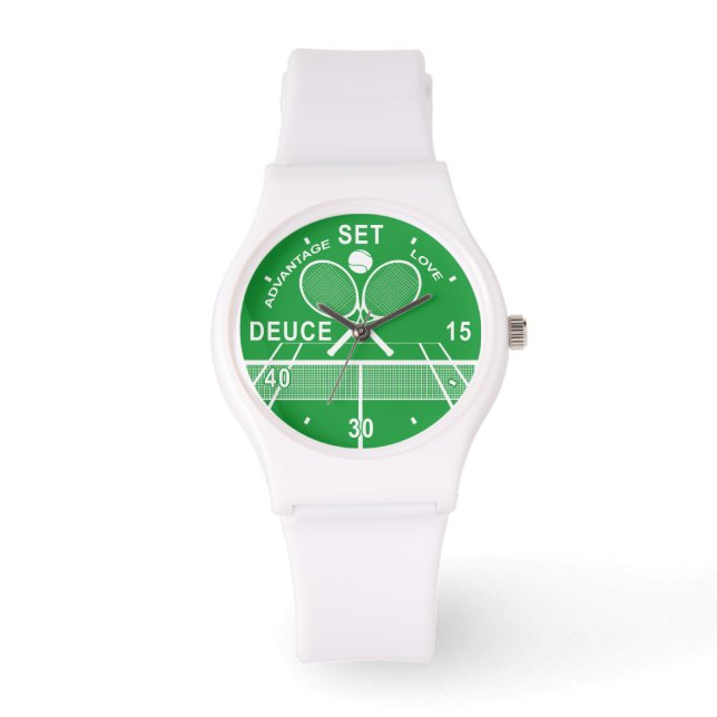 Montre Joueurs De Tennis, Tennis Watch (Recto)