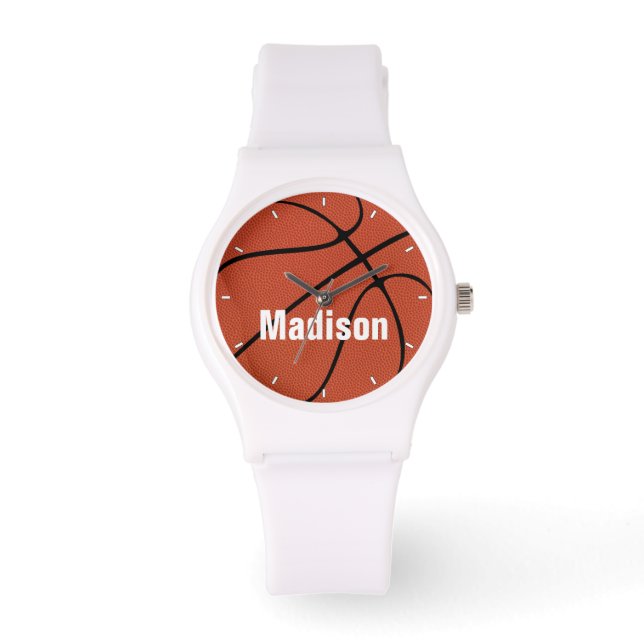Montre Joueuse/entraîneuse de basket-ball féminin Sports  (Recto)