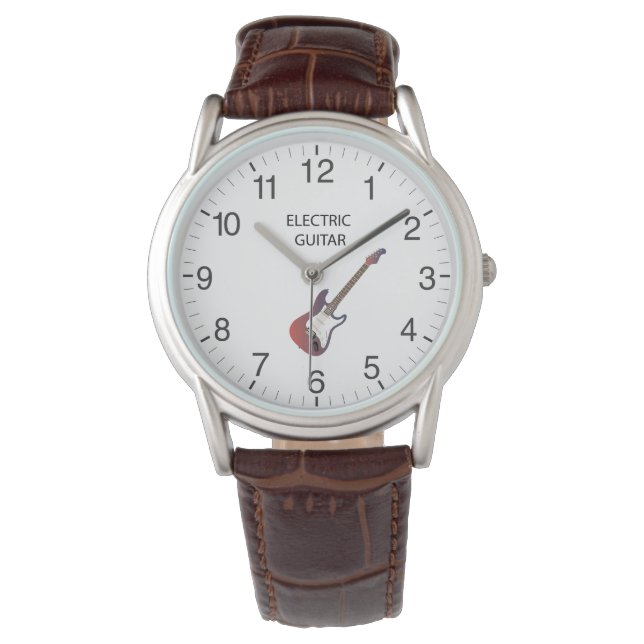 Montre Jouez juste à la guitare électrique (devant)