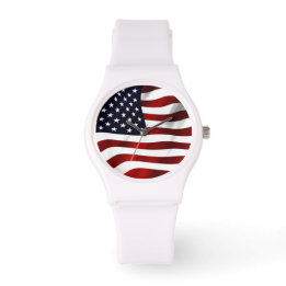 Montre Jour de l'indépendance patriotique du drapeau amér
