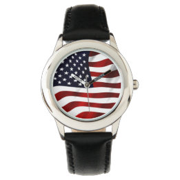 Montre Jour de l'indépendance patriotique du drapeau amér