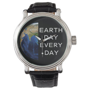 Montre jour des terres tous les jours, devenez écolo, Sau