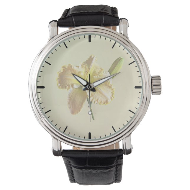 Montre Jour Jaune Lily (devant)
