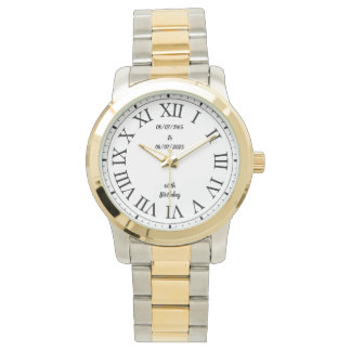 Montre Joyeux 60e anniversaire