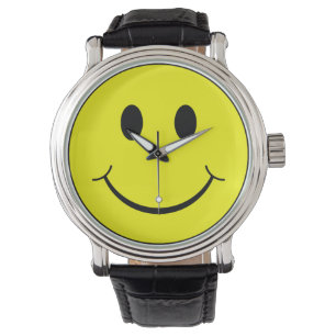Montre Joyeux visage jaune