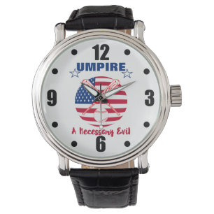 Montre Juge-arbitre de baseball Funny Sports Citation de 